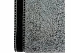 Atmosphera Toalla de baño de Algodón Oscuro 70x130 cm - Suave y Agradable