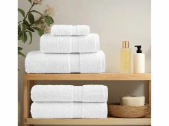 Toallas baño 2 uds 100% algodón 100x150 cm 600 gsm ES951567