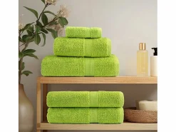 Toallas de baño 10 uds 100% algodón 100x150 cm 600 gsm ES599604