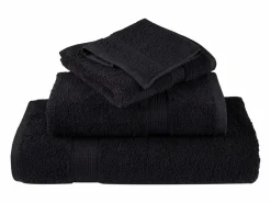 Outlet Toallas de baño 10 uds 100% algodón verde 100x150 cm 600 gsm ES604449 Textil De Baño|Textil De Baño