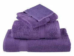 Toallas de baño 10 uds 100% algodón verde 100x150 cm 600 gsm ES552239