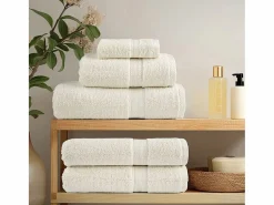 Toallas de baño 4 uds 100% algodón verde 100x150 cm 600 gsm ES488481