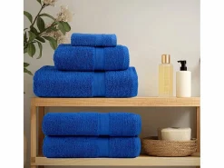 Hot Toallas premium 10 uds 100% algodón 100x150 cm 600 gsm ES530047 Azul