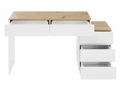 Merax Tocador - 125 x 38,9 x 76 cm - Con 5 cajones - Para dormitorio - Aglomerado E1 -
