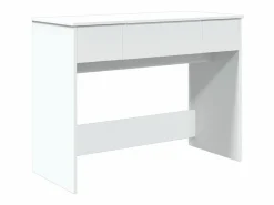 vidaxl Tocador con espejo 100x45x76 cm