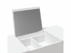 vidaxl Tocador con espejo 100x45x76 cm