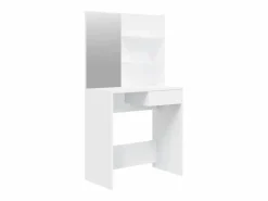 New Tocador con espejo 74,5x40x141 cm ES420595 Blanco