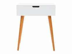 Tocador con espejo de MDF 60x40x75 cm ES748324