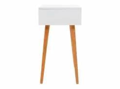 Tocador con espejo de MDF 60x40x75 cm ES748324