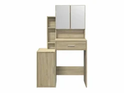 Tocador con mueble roble Sonoma 80x35x132 cm ES736550