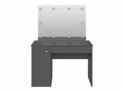 Discount Tocador de maquillaje con luces LED MDF 110x55x145 cm ES286374 Tocador