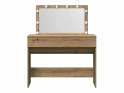 Outlet Tocador de roble artesanal 100 x 40 x 120 cm Madera de ingeniería Tocador