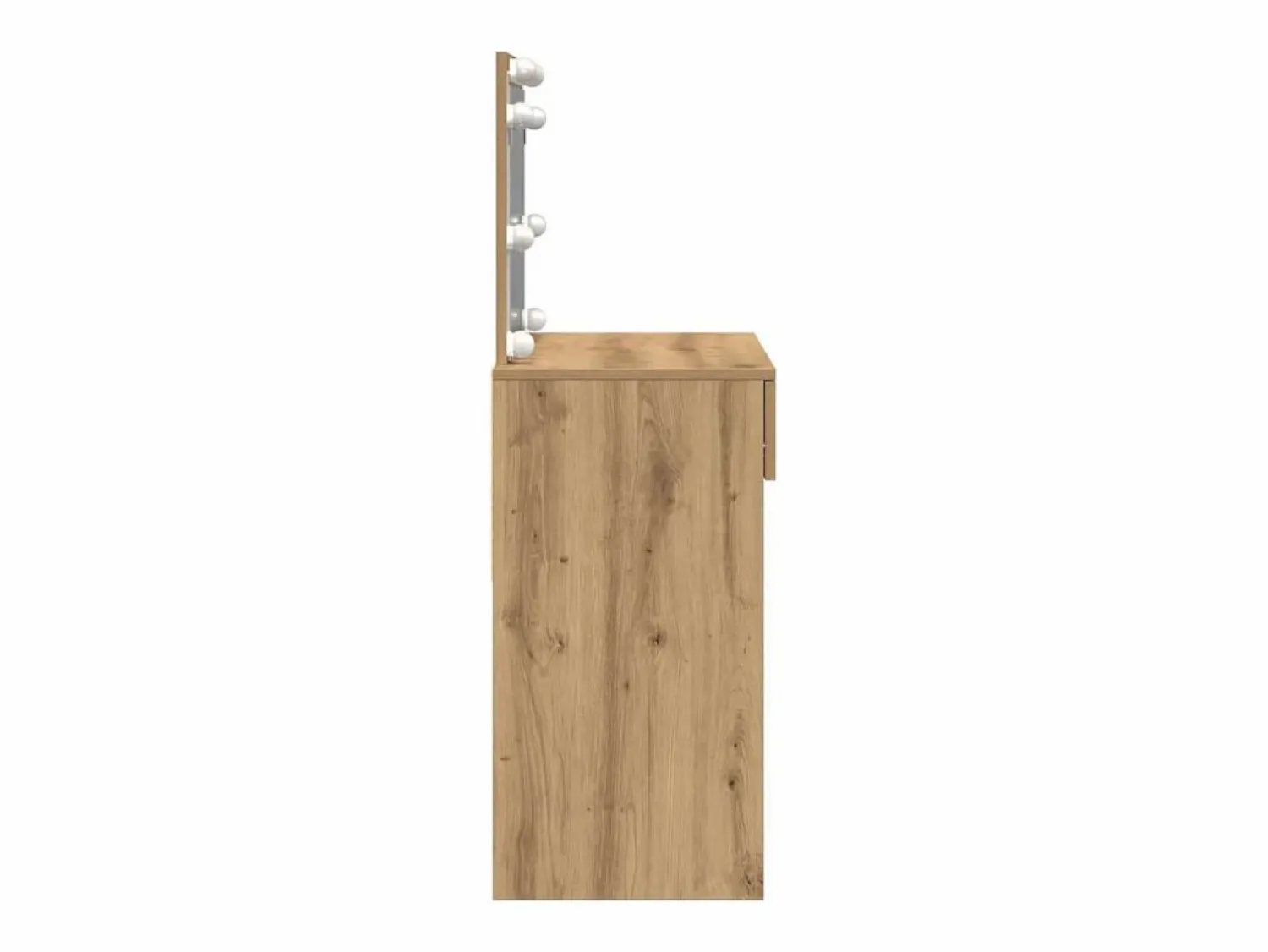 Outlet Tocador de roble artesanal 100 x 40 x 120 cm Madera de ingeniería Tocador