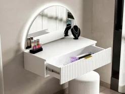 Discount Tocador flotante con espejo y LEDs y 1 cajón en - FRALYN de Pascal Morabito Tocador