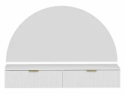 Discount Tocador flotante con espejo y LEDs y 2 cajones - FRALYN de Pascal Morabito Tocador