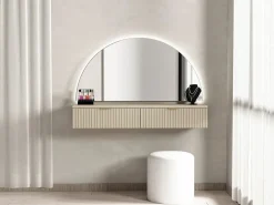New Tocador flotante con espejo y LEDs y 2 cajones - FRALYN de Pascal Morabito Tocador