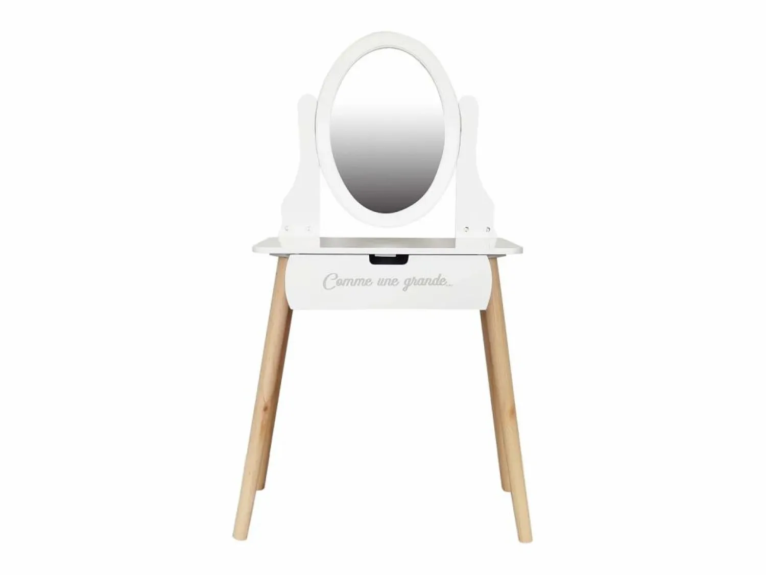 Best The Home Deco Kids Tocador infantil de madera Louise Blanco