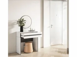 Skraut Home Tocador, 70x35x75cm, Con cajón, Con almacenamiento,