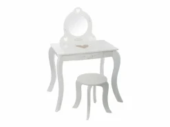 Sale Atmosphera Tocador y taburete MDF 91x71,5x50,5cm Blanco