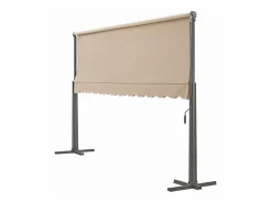 Helloshop26 Toldo autoportante de doble vertiente 300 x 300 x 260 cm arena 03_0008293