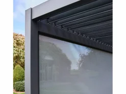 Best Sweeek Toldo de 4m para pérgola bioclimática antracita Gris antracita