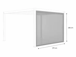 Online Toldo de 4m para pérgola bioclimática Cenador Y Quiosco
