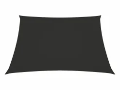 Toldo de vela cuadrado tela oxford gris antracita 3x3 m ES238547