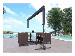 Outlet Concept-Usine Toldo doble pendiente 4x3m ISEO Gris