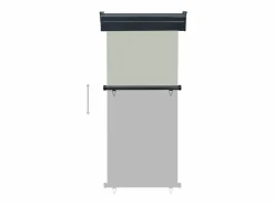 Discount Toldo lateral de balcón 85x250 cm ES635418 Marquesina