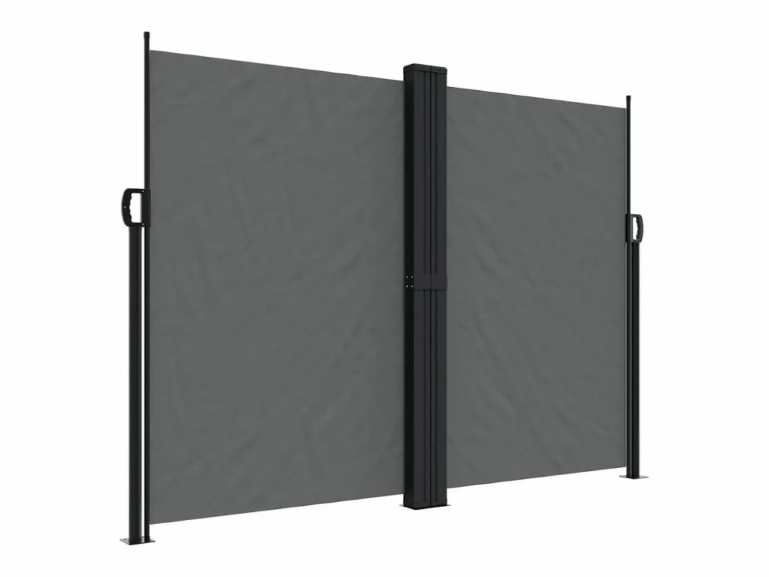 Outlet Toldo lateral retráctil antracita 180x1200 cm ES892354 Marquesina