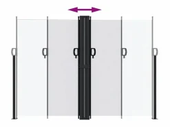 Online Toldo lateral retráctil 180x600 cm ES700252 Marquesina