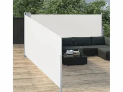 Sale Toldo lateral retráctil color 120x1000 cm ES14797 Crema