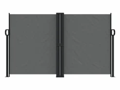 Clearance Toldo lateral retráctil 140x600 cm ES738710 Gris antracita