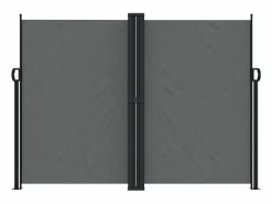 New Toldo lateral retráctil 180x1000 cm ES769651 Gris antracita