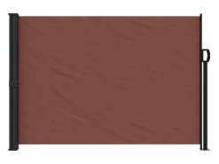 Discount Toldo lateral retráctil marrón 140x500 cm ES561474 Marru00f3n