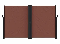 Best Toldo lateral retráctil marrón 160x1000 cm ES167895 Marru00f3n