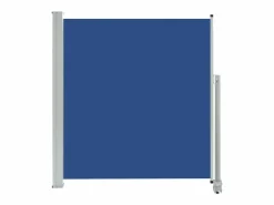 Discount Toldo lateral retráctil para patio 140x300 cm ES29918 Azul