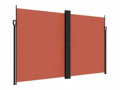 Online Toldo lateral retráctil terracota 200x1000 cm ES990619 Marquesina