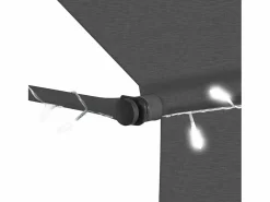 Online Toldo manual retráctil con LED 350 cm ES14133 Marquesina