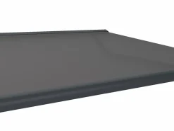 Online Toldo motorizado con luces LEDs con cofre integral 4x3,5m toldo acrílico antracita GALAXA Estor Y Toldo
