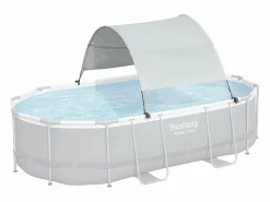 Best Toldo para piscina desmontable ES860315 Blanco