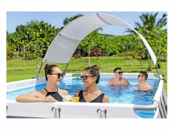 Best Toldo para piscina desmontable ES860315 Blanco
