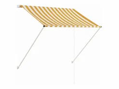 Toldo retráctil y blanco 100x150 cm ES275492 Marquesina