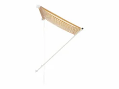 Toldo retráctil y blanco 100x150 cm ES275492 Marquesina
