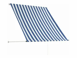 Toldo retráctil y blanco 100x150 cm ES528106