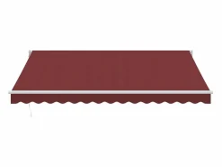 Discount Toldo retráctil manual burdeos 400x300 cm ES925125 Estor Y Toldo