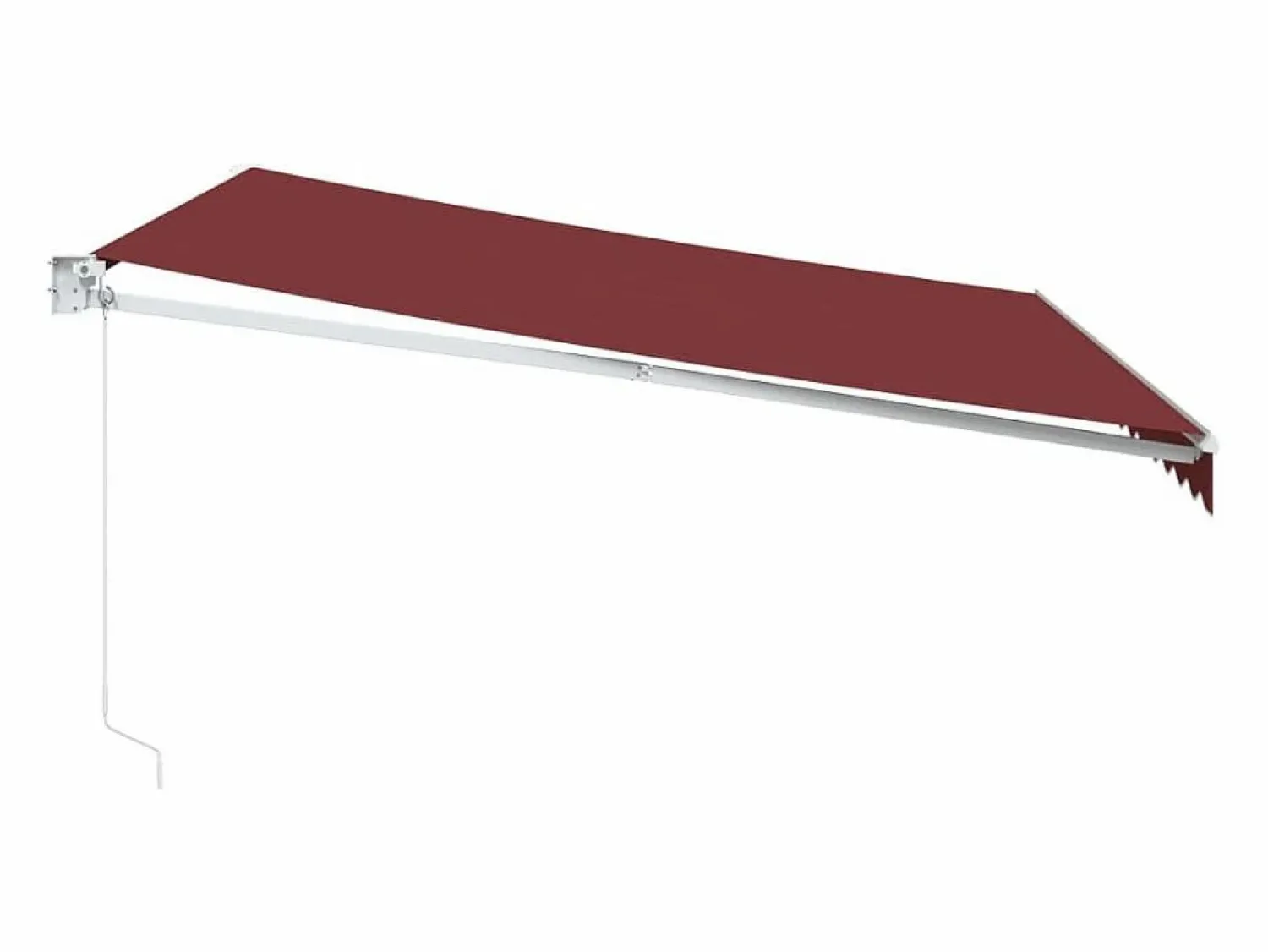 Discount Toldo retráctil manual burdeos 400x300 cm ES925125 Estor Y Toldo