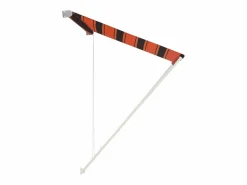 Toldo retráctil naranja y marrón 200x150 cm ES195585