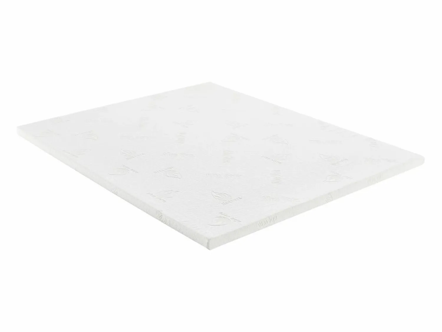 Online NATUREA Topper Deluxe con memoria de forma ALOE VERA 160x200 cm Blanco