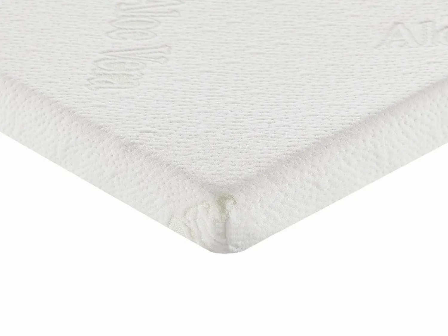 Online NATUREA Topper Deluxe con memoria de forma ALOE VERA 160x200 cm Blanco